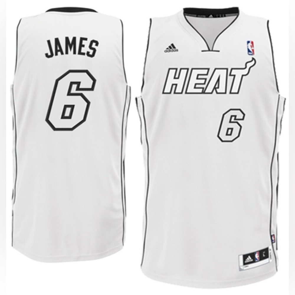 Miami Heat Adidas Swingman Jersey - LeBron James